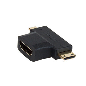 Xtech Micro and Mini HDMI (M) to HDMI (F) Adapter (XTC-333)